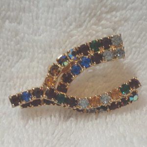 Beautiful Rhinestone wish Brooch